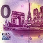 0 EURO souvenir Paris 2019-4 France 3 MONUMENTS