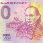0 Euro Andrej Braxatoris Sladkovic 2020-2 zeroeuro bankovka slovensko