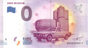 0 euro BMW Museum 2019-1 germany schein banknote