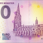 0 euro Freiburger Munster 2018-1 zero euro souvenir