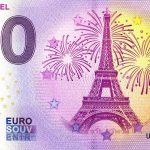 0 euro Tour Eiffel 2020-6 zero euro france banknote