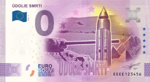 0 euro Údolie smrti 2022-2 zero eurosouvenir bankovka slovensko