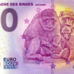 0 euro banknote La Montagne des Singes 2020-5 zeroeuro souvenir kintzheim