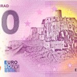 0 euro bankovka slovensko Spišský hrad 2020-1 zero euro souvenir novy dizajn