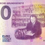 0 euro bankovky nemecko Das Deutsche Grundgesetz 2020-15