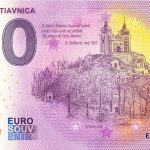 0 euro souvenir Banská Štiavnica 2020-1 Anniversary zero euro bankovka slovensko