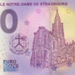 0 euro souvenir Cathédrale Notre-Dame de Strasbourg 2020-2 zeroeuro banknotes france