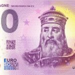 0 euro souvenir Charlemagne 2021-8 zero euro banknote france