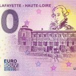 0 euro souvenir Chateau Lafayette – Haute-Loire 2019-1