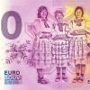 0 euro souvenir Čičmany 2022-2 bankovka slovensko