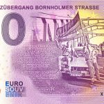 0 euro souvenir Der Grenzubergang Bornholmer Strasse 2021-30 zeroeuro schein germany banknote