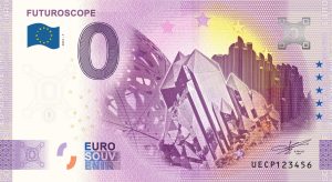 0 euro souvenir Futuroscope 2021-7 france banknotes billet