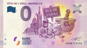 0 euro souvenir Féte de L'Aïoli – Marseille 2019-1 germany banknote