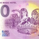 0 euro souvenir Gardaland Magic Hotel 2023-3 italy banknote