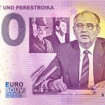 0 euro souvenir Glasnost und Perestroika 2021-29 zeroeuro schein germany banknote