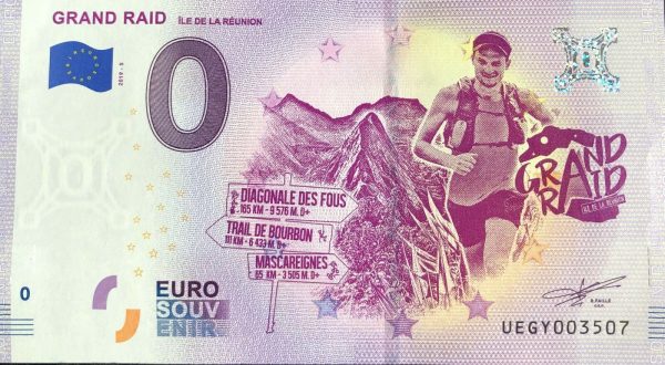0 euro souvenir Grand Raid 2019-5 ile de la reunion