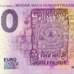 0 euro souvenir HAINBURG 2019-1 A.D.DONAU MOSAIK NACH HUNDERTWASSER