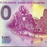 0 euro souvenir Heide-Park Colossos 2019-1 germany