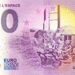 0 euro souvenir La Cité de L'Espace 2022-5 banknotes france