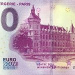 0 euro souvenir La Conciergerie – Paris 2019-1 france banknote billet