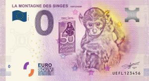 0 euro souvenir La Montagne des Singes 2019-4 kintzheim