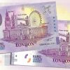 0 euro souvenir London 2020-1 anniversary england great britain banknotes schein billet set