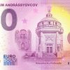 0 euro souvenir Mauzóleum Andrássyovcov 2020-2 zeroeuro bankovka