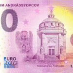 0 euro souvenir Mauzóleum Andrássyovcov 2020-2 zeroeuro bankovka