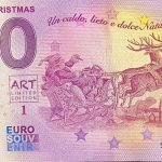 0 euro souvenir Merry Christmas 2020-1 zeroeuro banknote Italy