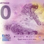 0 euro souvenir Michal Martikán 2021-2 zeroeuro bankovka slovensko