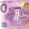 0 euro souvenir Mojmírova bašta – Gbely 2024-1 bankovka slovensko