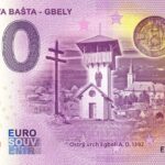 0 euro souvenir Mojmírova bašta – Gbely 2024-1 bankovka slovensko