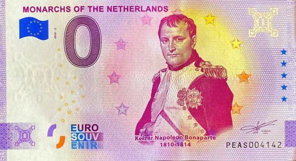 Monarch Of The Netherlands Anniversary Euro Souvenir Holandsko