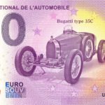 0 euro souvenir Musée National de L´Automobile 2022-4 Bugatti Type 35C banknotes france