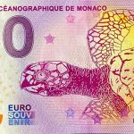 0 euro souvenir Musée Océanographique de Monaco 2020-3 zeroeuro banknote