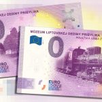 0 euro souvenir Múzeum Liptovskej dediny Pribylina 2021-1 2021-2 zeroeuro bankovka slovensko