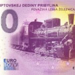 0 euro souvenir Múzeum Liptovskej dediny Pribylina 2021-2 bankovka slovensko