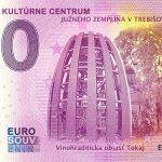 0 euro souvenir Múzeum a kultúrne centrum v Trebišove 2021-2 zeroeuro bankovka slovensko