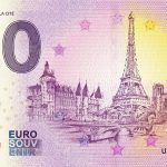 0 euro souvenir PARIS Ile de la Cité 2019-1 france banknote