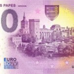 0 euro souvenir Palais des Papes 2022-8 avignon banknotes france