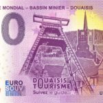 0 euro souvenir Patrimoine Mondial – Bassin Minier – Douaisis 2022-2 banknote france