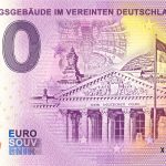 0 euro souvenir Reichstagsgebaude im Vereinten Deutschland 2021-38 zeroeuro schein germany banknote