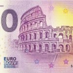 0 euro souvenir Roma Colosseo 2019-1 PRAHA banknote italy