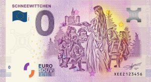 0 euro souvenir Schneewittchen 2019-1 germany
