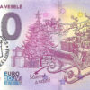 0 euro souvenir Šťastné a veselé 2025-7 pečiatka RL4 bankovka slovensko