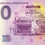 0 euro souvenir Truck-Grand-Prix Nürburgring 2019-3 banknote france billet