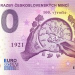 0 euro souvenir Začiatok razby Československých mincí 2021-2 bankovka slovensko