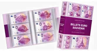 0 euro souvenir album zero schein billet 420 banknotes