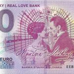 0 euro souvenir banka lasky real love bank 2018-1 billet souvenir zero schein peciatka