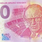 0 euro souvenir banknote Bundeskanzler Bruno Kreisky 2020-1